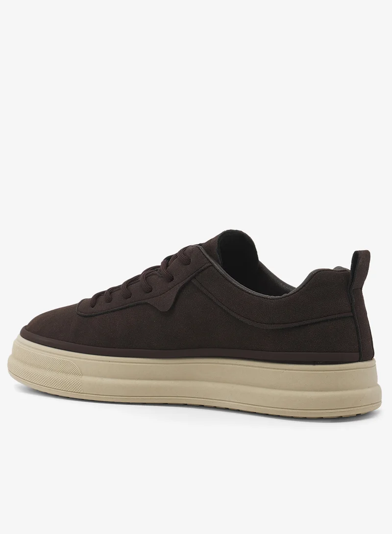Seventy Five Faux Suede Casual Sneakers
