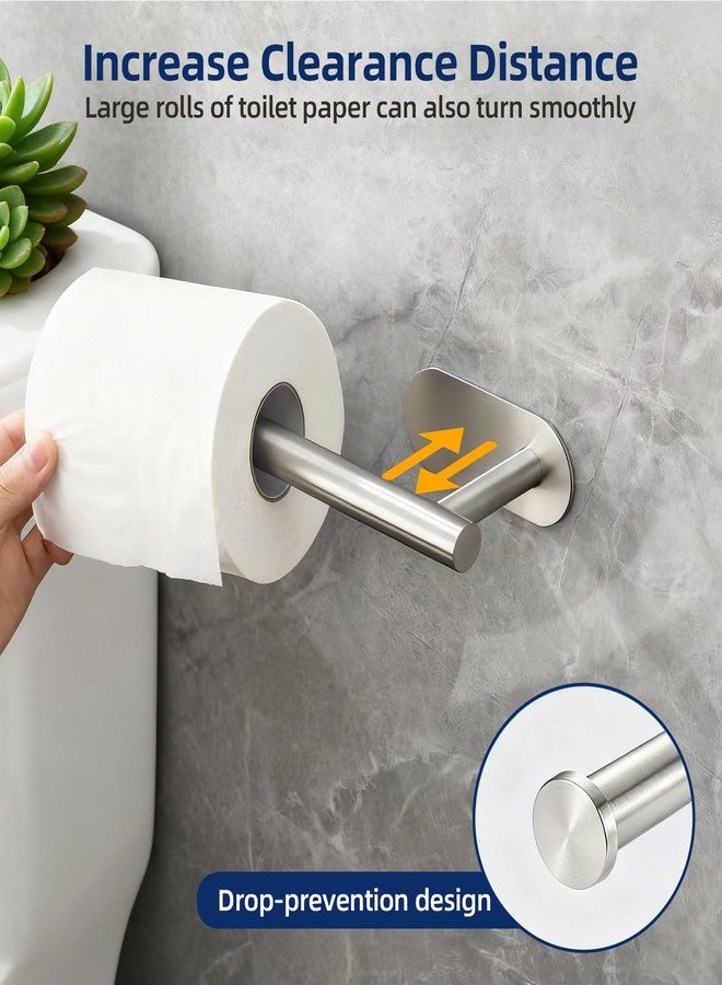 Ugotit Toilet Paper Holder, 304 Stainless Steel No Drill Adhesive Rustproof - Image 2