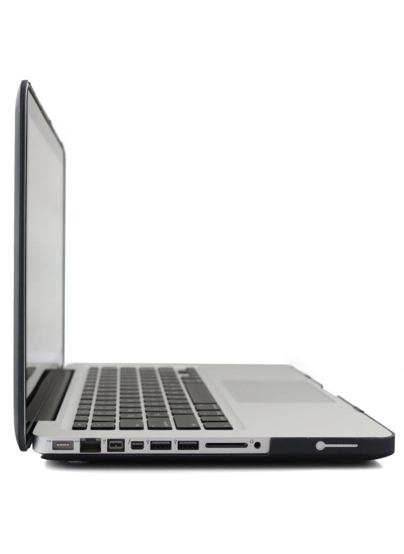 Generic - Hard Shell Case Cover Compatible for Older Version MacBook Pro 15.4 Inch with CD-ROM Models A1286 Release 2009 20102011 Black - Image 1