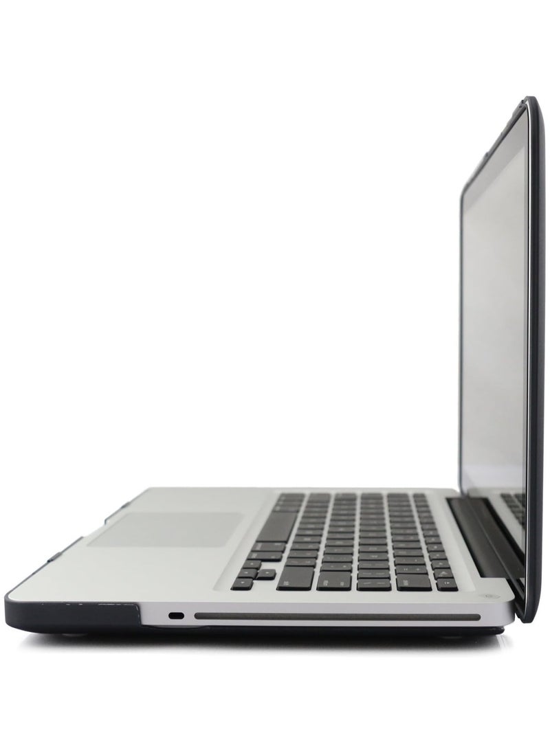 Generic - Hard Shell Case Cover Compatible for Older Version MacBook Pro 15.4 Inch with CD-ROM Models A1286 Release 2009 20102011 Black - Image 1
