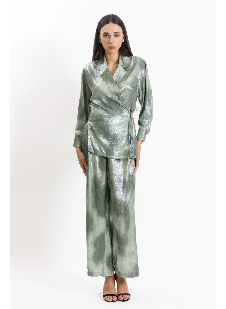 شايبس CROSSOVER SATIN TOP SET