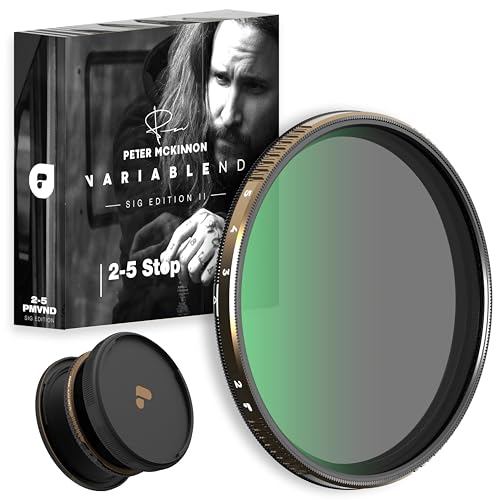 PolarPro 82mm Peter McKinnon VND Camera Filter - 6-9 Stop Variable Neutral Density Lens Filter for DSLR/Mirrorless Professional Video – PMVND Signature Edition II for Cinematic Shutter Speed Control - Image 1
