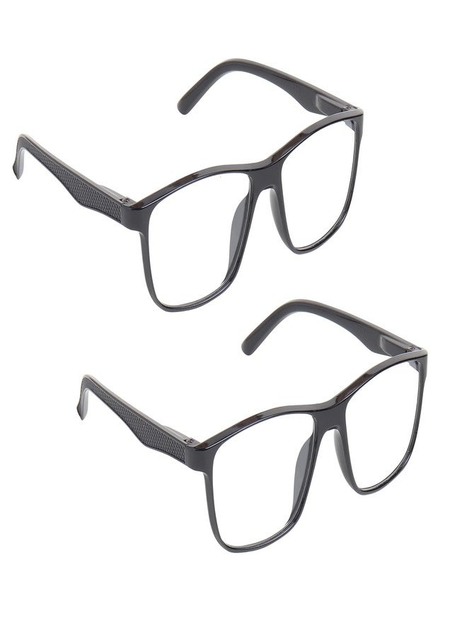 CRIBA Imported Pack of 2 Spring Reading Glasses+1.00+1.25+1.50+1.75 +2.00+2.25 +2.50+2.75+3.00 Single Vision Power Eyeglass-H (+2.25) - Image 1