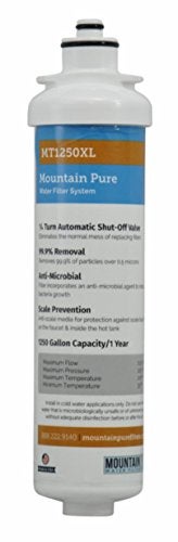 Mountain Plumbing MT1250XLRFC Mountain Pure Carbon Replacement Filter