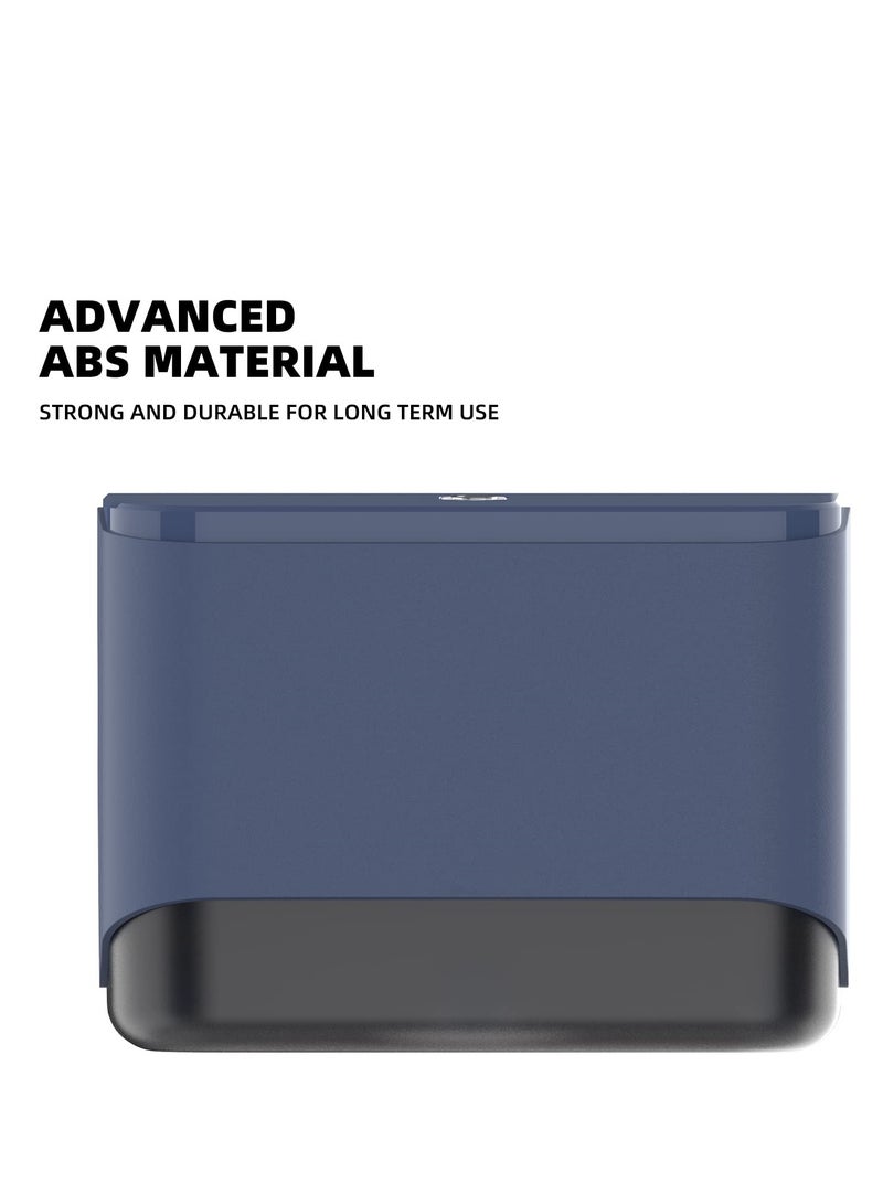 SYOSI Tissue Dispenser Wall-mounted Bathroom Tissue Dispenser Tissue Box Holder No Drilling Waterproof Multifold Commercial Tissue Holder for Home Kitchen Office Bathroom Toilet - Image 4