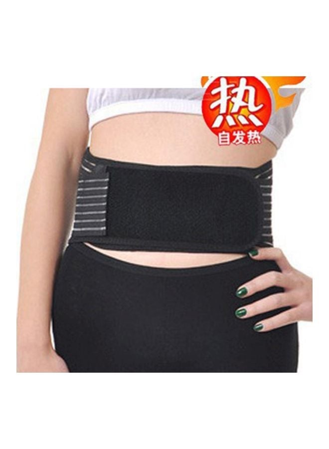 Magnetic Heat Waist Support Belt L M Black (fish ribbon waist protector) - Image 2