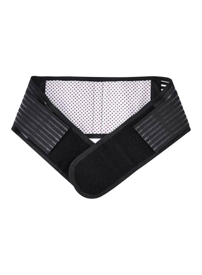 Magnetic Heat Waist Support Belt L M Black (fish ribbon waist protector) - Image 1