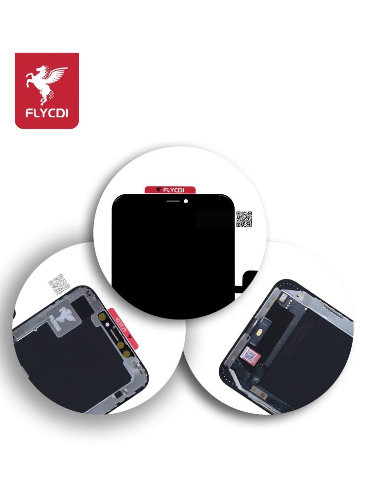 FLYCDI For iPhone XS Max Hard OLED, LCD Display Screen Replacement Kit with Installation Tools, High Brightness, Wide Color Gamut, Mobile Phone Repair Parts - Image 3