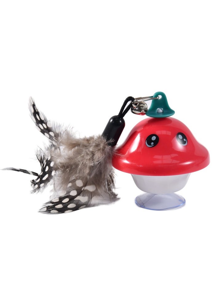 Hot - selling Hit! Retractable Cat Teaser with Replaceable Feather Heads - A Must - have for Cats' Self - entertainment and Boredom - relief