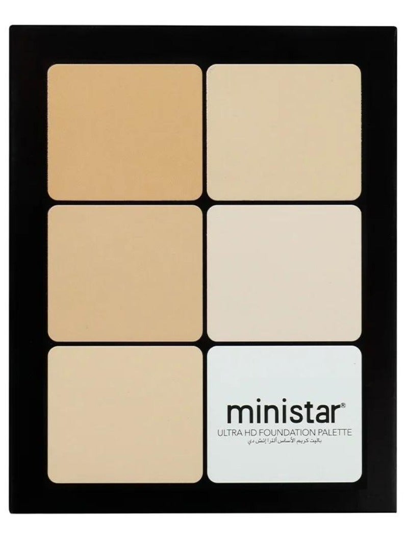 12 Colors Ultra HD Face Foundation Palette Compact Cream Powder Blush Cheek Blusher Makeup Palette Contouring Kit Pressed Cream Blush and Contour Palette 05