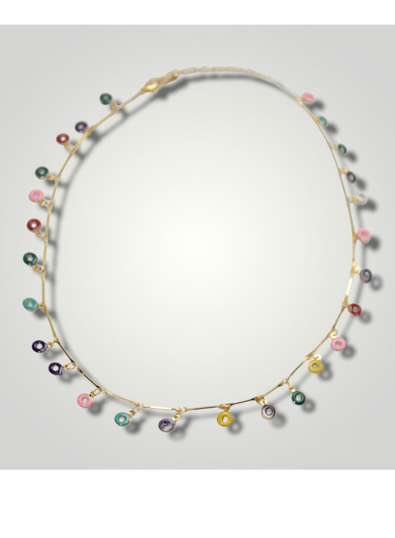 Necklace Color Very Chic For The Ladies Multi-colors 45 CM  - Image 1