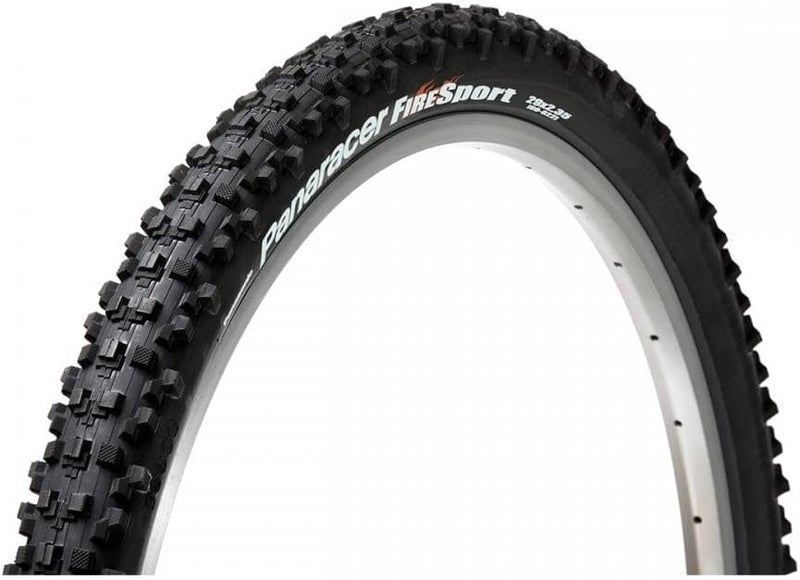 Panaracer Bike Tyre – Bicycle Tire for Off-Road Grip and Speed – Fire Sport Steel Construction – 27.5 x 2.35 Black - Image 1