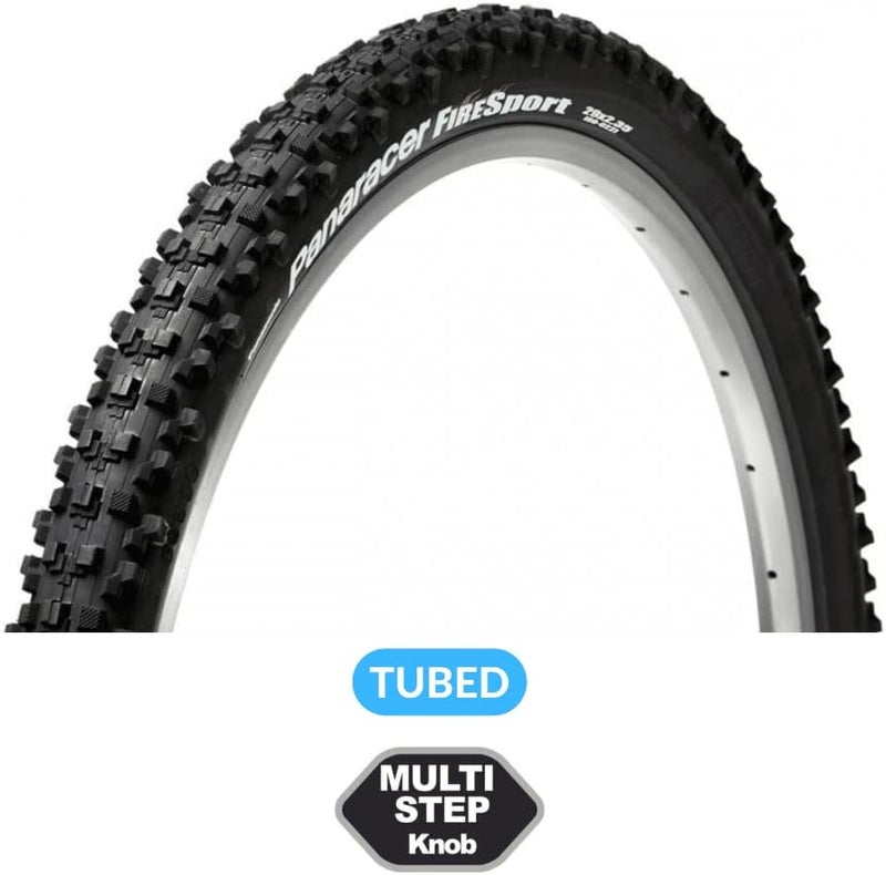 Panaracer Bike Tyre – Bicycle Tire for Off-Road Grip and Speed – Fire Sport Steel Construction – 27.5 x 2.35 Black - Image 2