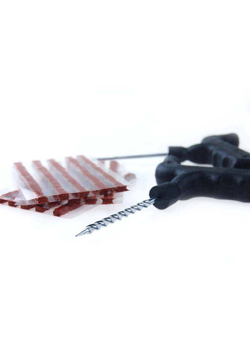 SYOSI Tire Repair Kit Tools,Use for Truck, Motorcycle, ATV, RV, Tractor, Heavy Duty Fix Punctures Tools  - Image 2