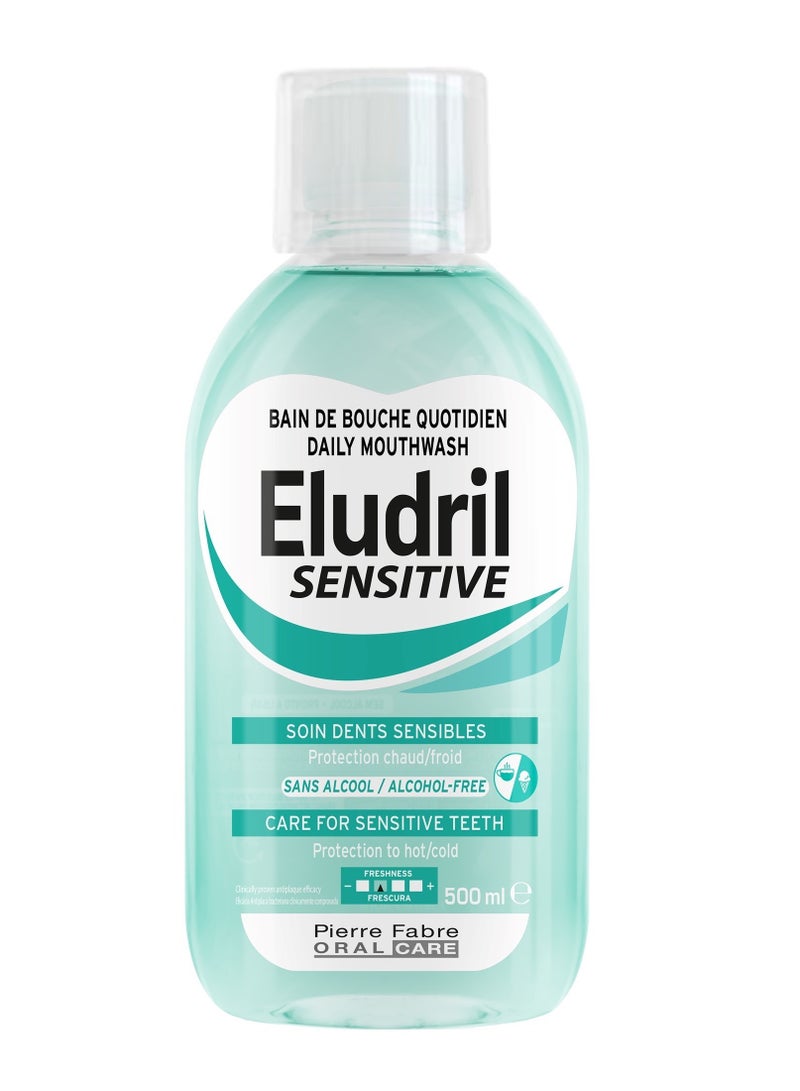 Eludril Sensitive Mouthwash Sensitive Teeth 500ml - Image 1