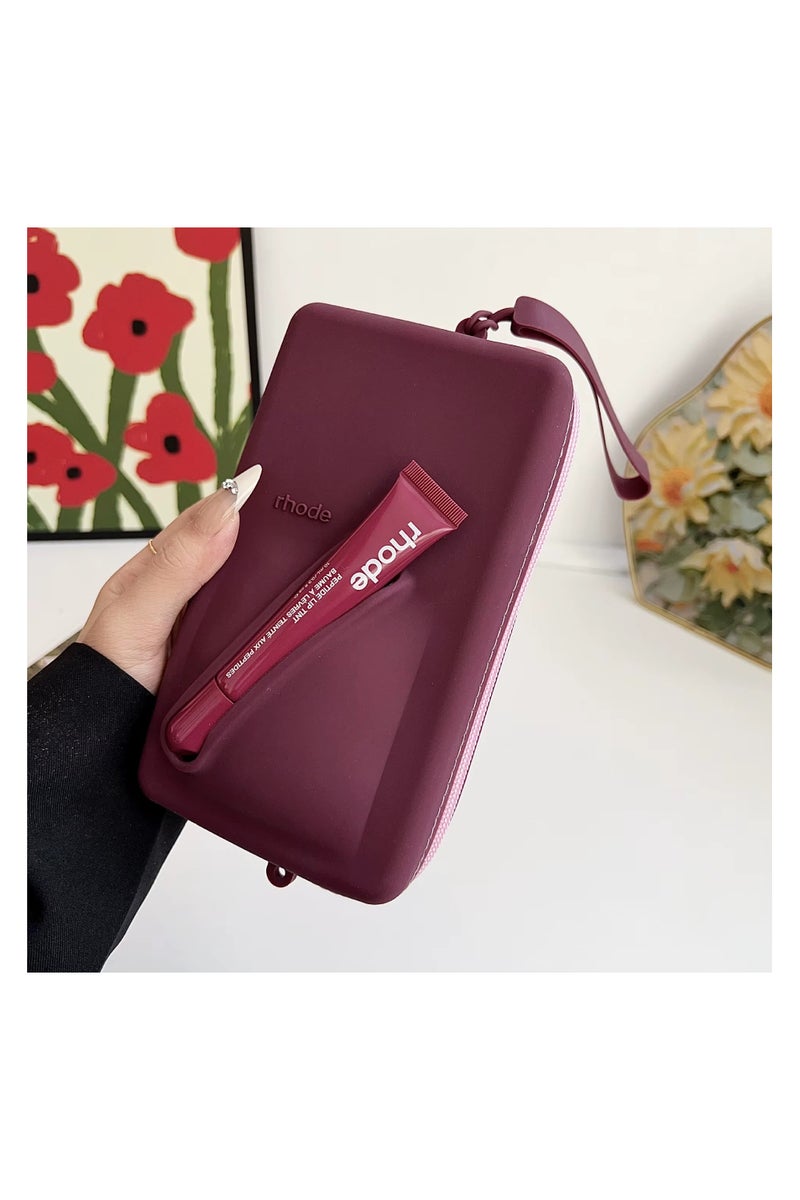 rhode Mobile Crossbody Pouch for Smartphone with Adjustable Strap and Lip Gloss – Stylish Phone Holder Bag