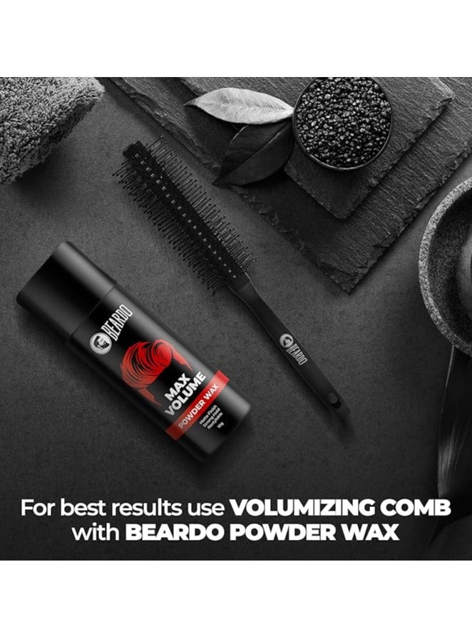 BEARDO Beardo Roller Hair Brush For Men | Perfect Tool for Efficient Blow Drying, Adding Curls, Waves & Volume | Smoothening & Volumizing comb for Men |Men Accessorie | Lightweight - For All Hair Types  - Image 4