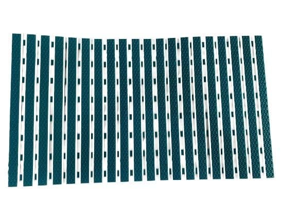 HaRvic HaRvic Non Slip Bathroom Shower Mat PVC Anti Skid Bathtub Mat Non Suction Cup Mat for Healing Massaging Exfoliation Great for Walk in Showers Kitchens Laundry 70 x 40 Green  - Image 3