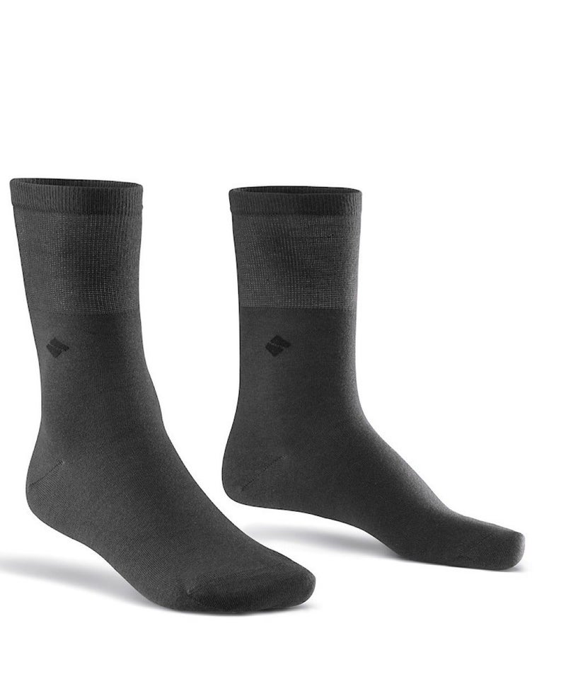 bonnysilver Black medical socks for diabetic feet, socks with 13% silver threads for diabetics, Bony Silver Black - Image 4