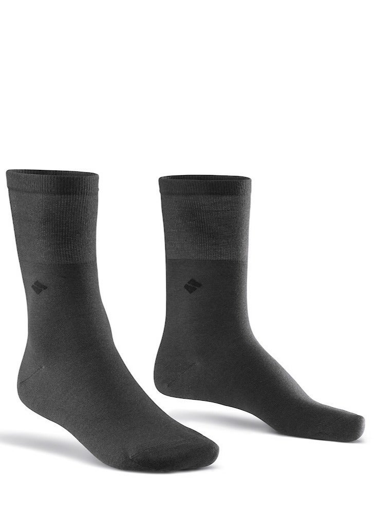 bonnysilver Black medical socks for diabetic feet, socks with 13% silver threads for diabetics, Bony Silver Black - Image 3