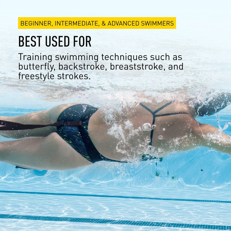 FINIS Swim Parachute - Swim Training Equipment for Resistance Training - Swim and Pool Accessory - 12 Inch, Navy - Image 5