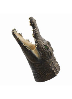 Yolococa Alligator Puppet Crocodile Head Puppets Realistic Soft Latex Rubber Animal Glove Hand Puppet For Kids  - Image 3