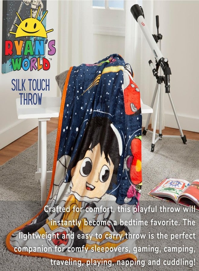 فرانكو غطاء سرير أطفال فرانكو رايانز وورلد فائق النعومة بملمس حريري، 40 بوصة × 50 بوصة، (منتج مرخص رسميًا) - Image 2