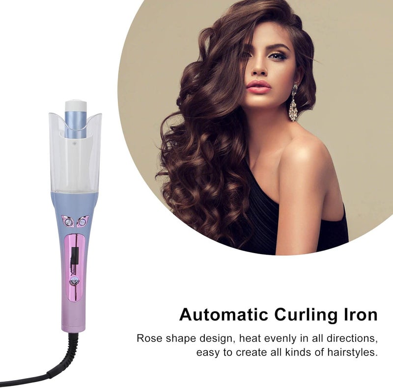 كلاراكو مكواة تجعيد الشعر، مكواة تجعيد شعر محمولة، ذكية للاستخدام المزدوج (رطب وجاف)، مكواة تجعيد شعر أوتوماتيكية، مكواة تمويج شعر، تسخين فوري، مكواة تجعيد شعر للشعر الطويل (#2) - Image 3