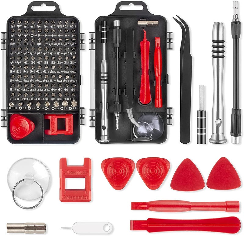 COOLCOLD Screwdriver Set, Tool Kit for Home use Multipurpose, Screwdriver, Mobile Repairing Tool Kit, Mini Screwdriver Set Precision Repair Tools Kit for Mac/iPhone/iPad/Electronic/Tablet/Mobile/Laptop/PC/ Home Appliances (110 in 1 ) - Image 1