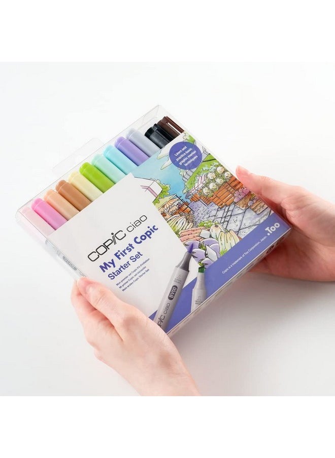 COPIC - Ciao First Starter Set Alcohol Marker, Assorted - Image 1