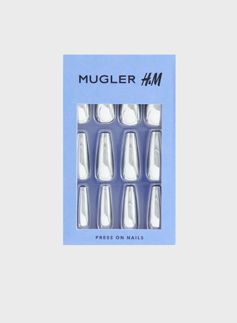 H&M Coffin-Shaped Press-On Nails