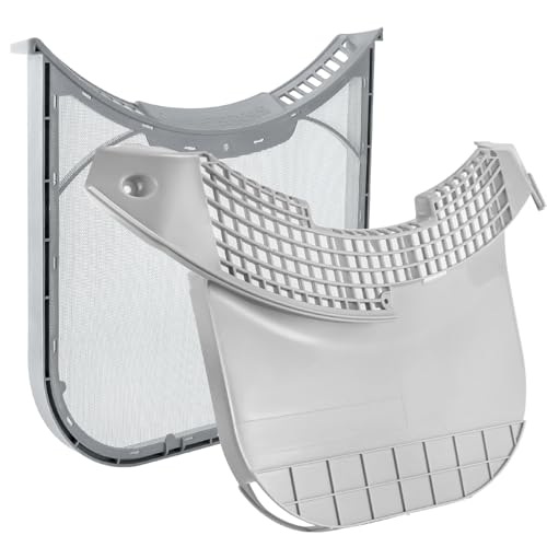 Fetechmate ADQ56656401 Dryer Lint Filter Stainless Steel Mesh and MCK49049101 Lint Screen Housing fit for Ken-more Elite L-G Dryer Lint Filter Replace ADQ566564 DLE3600W DLE3400W DLE3500W DLE3170W by Fetechmate - Image 1