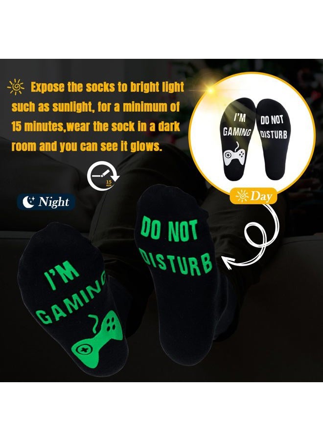 GOAUS Gamer Gifts,Glowing Socks Beanie,Christmas Gift Ideas for Teen Boys Teenagers Kids Him - Image 5