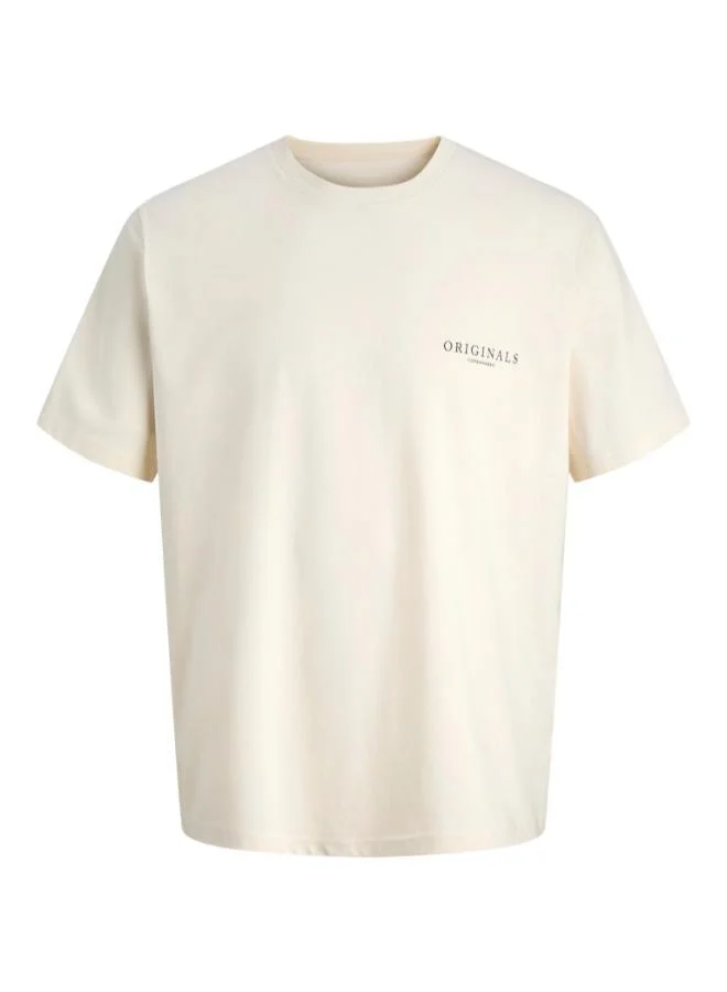 JACK & JONES  All Over Print Crew Neck T-Shirt for Men | Best Price UAE