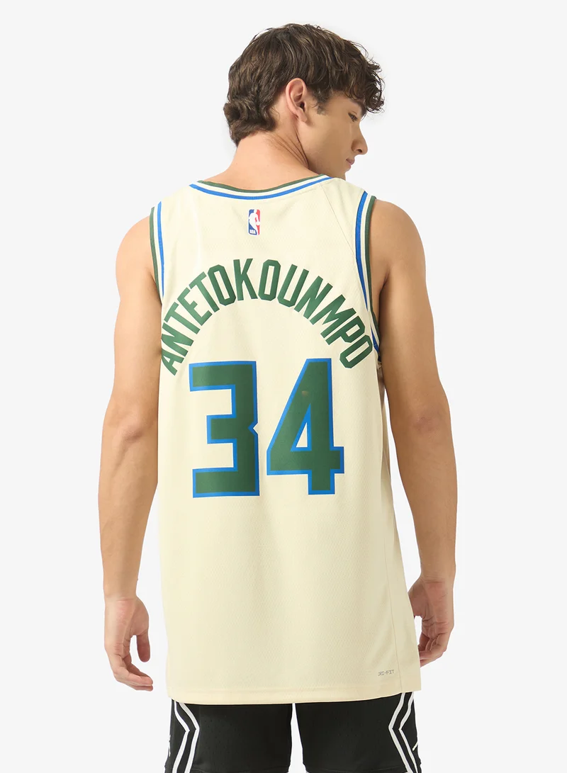 Nike Nba Bucks Dri-Fit Swingman Jersey 2025