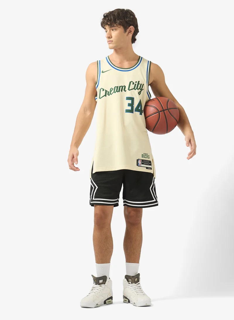 Nike  Nba Bucks Dri-Fit Swingman Jersey 2025 for Men | Best Price UAE