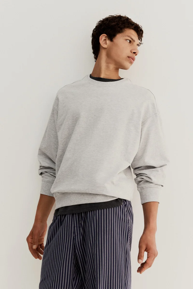 H&M Long-sleeved pyjama top