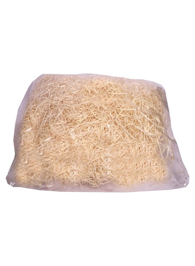 SURPRISE SOMEONE حشو ورقي ممزق على شكل عشب لتغليف هدايا مفاجئة، حشو زخرفي مبطن لسلال الهدايا، مناسب لحفلات الزفاف وأعياد الميلاد والمناسبات الاحتفالية، مادة حشو خفيفة الوزن وصديقة للبيئة (100 غرام) (بيج) - Image 5