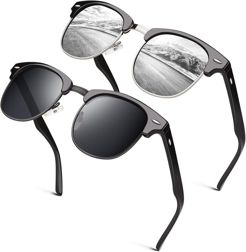 GQUEEN Polarized Sunglasses Men Womens,Flexible TR90 Frame,for Driving Fishing Cycling Hiking Golf Sports UV400 Protection - Image 1