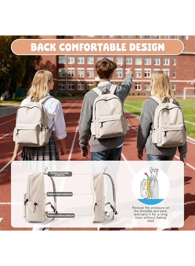 Lightweight Casual Laptop Backpack Purse for Women,Travel Backpack with laptop compartment - Image 3