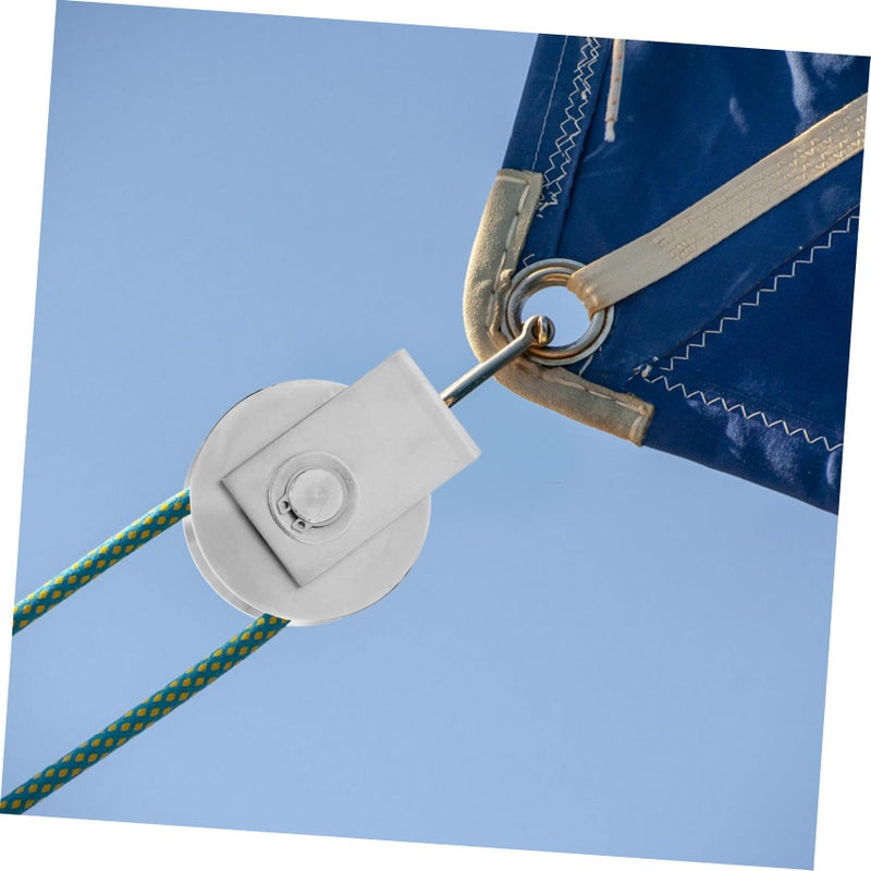 Stainless Steel Bearing Pulley for Sliding Door Groove Fixed Wheel Easy Install Garage - Image 5