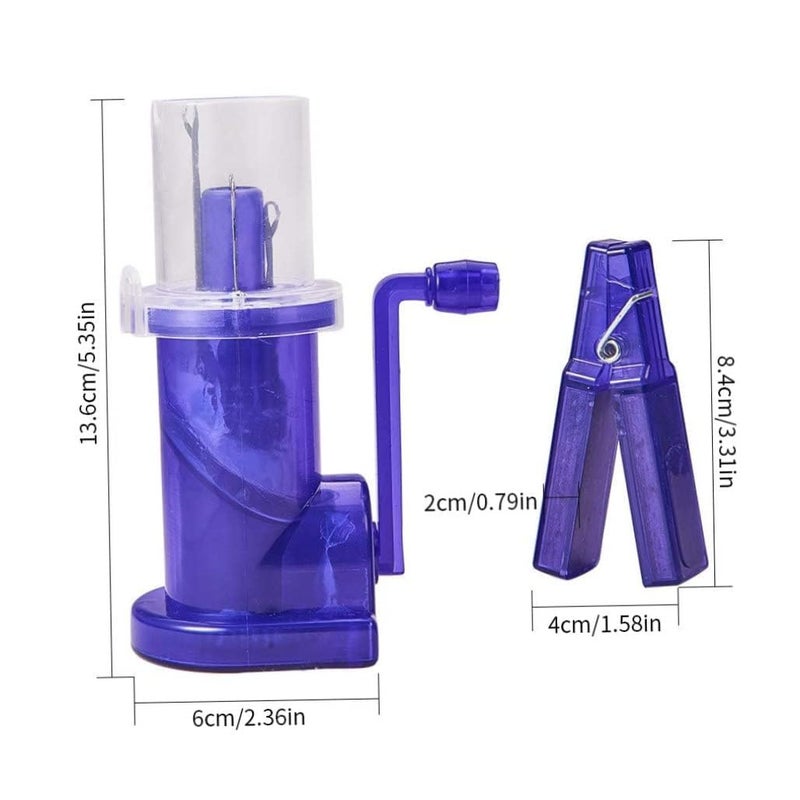 Suicune Suicune Embellish Knit Machine Manual Spool Knitter, Easy Operation, Strong Plastic, Portable, Light, DIY Craft Ornament with Wide Application - Image 2