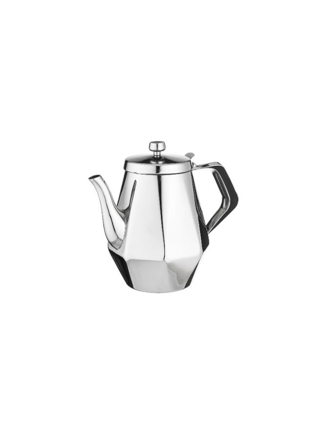 Squalo ☕ Premium stainless steel tea and coffee pot, multi-size (600ml, 0.91L, 1.36L) ✨ Elegant design and sophisticated shine add a touch of luxury to your everyday hospitality and special occasions 🌟 - Image 4