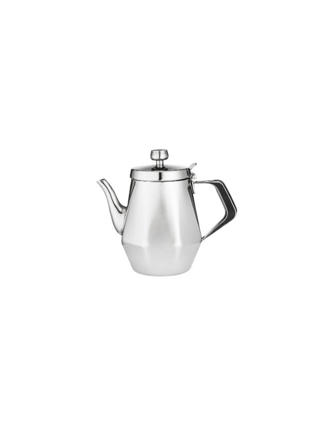 Squalo ☕ Premium stainless steel tea and coffee pot, multi-size (600ml, 0.91L, 1.36L) ✨ Elegant design and sophisticated shine add a touch of luxury to your everyday hospitality and special occasions 🌟 - Image 2