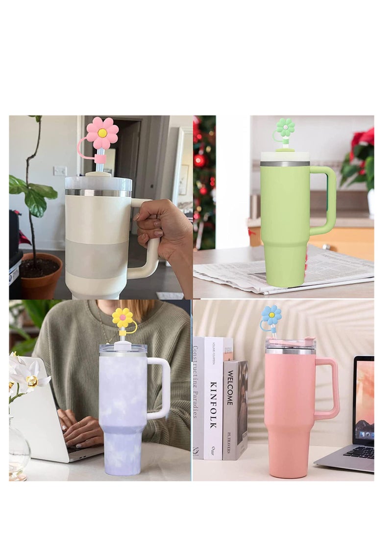 Straw Tips Cover Reusable Drinking Straw Lids Colorful Drinking Straw Caps 4 Pack Reusable Silicone Straw Plug Drinking Dust Cap Mini Straw Tip Cover Tumbler Cup Accessories for Stanley Not include St - pzsku/Z4988AC51155F9510109AZ/45/_/1697536521/6e3e3fb7-5f4a-4b1c-a4f1-2d3a58d1910f