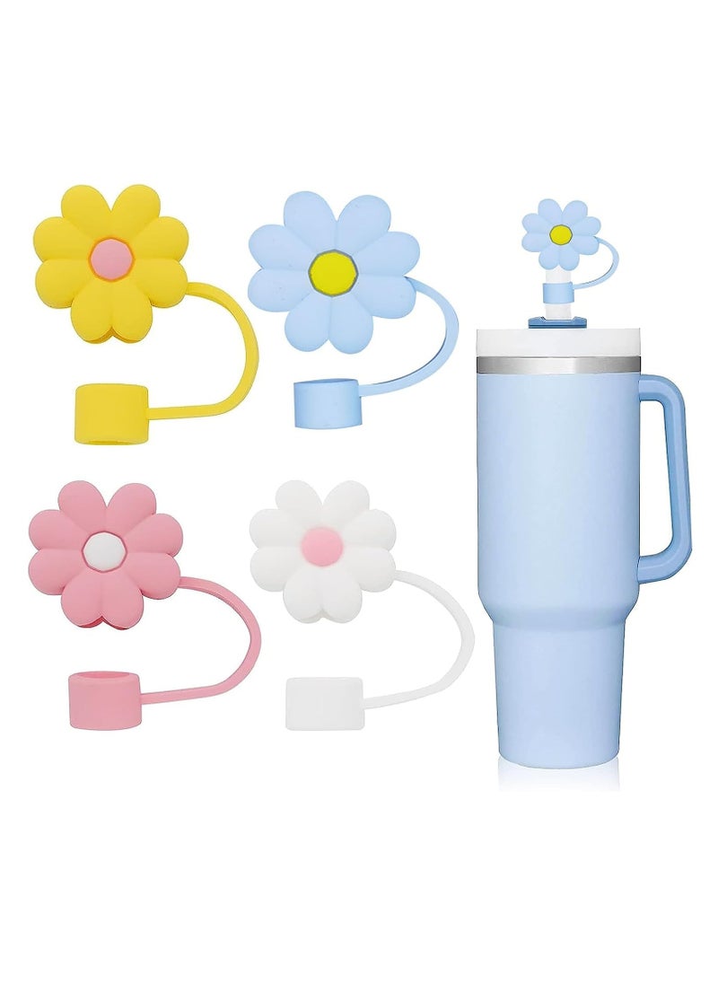 Straw Tips Cover Reusable Drinking Straw Lids Colorful Drinking Straw Caps 4 Pack Reusable Silicone Straw Plug Drinking Dust Cap Mini Straw Tip Cover Tumbler Cup Accessories for Stanley Not include St - pzsku/Z4988AC51155F9510109AZ/45/_/1697536522/a87a1b0c-0a4b-4331-9c7a-34fb272e7880