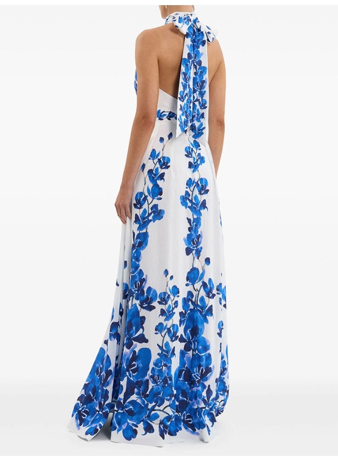 Loquat Fashion Printed Sleeveless Casual Vacation Maxi Dress  - Image 2