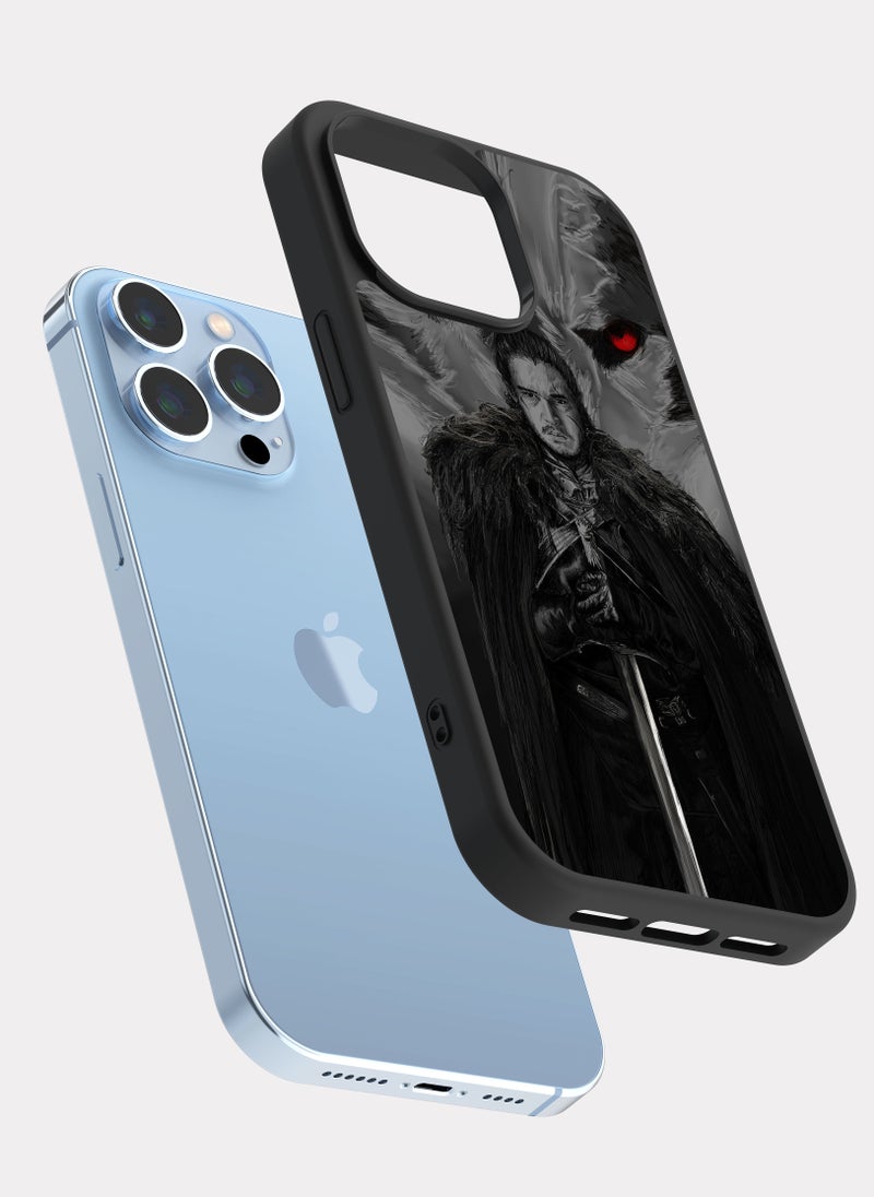 PXLAAT iPhone 13 Pro Max case cover Jon Snow GOT - Image 2