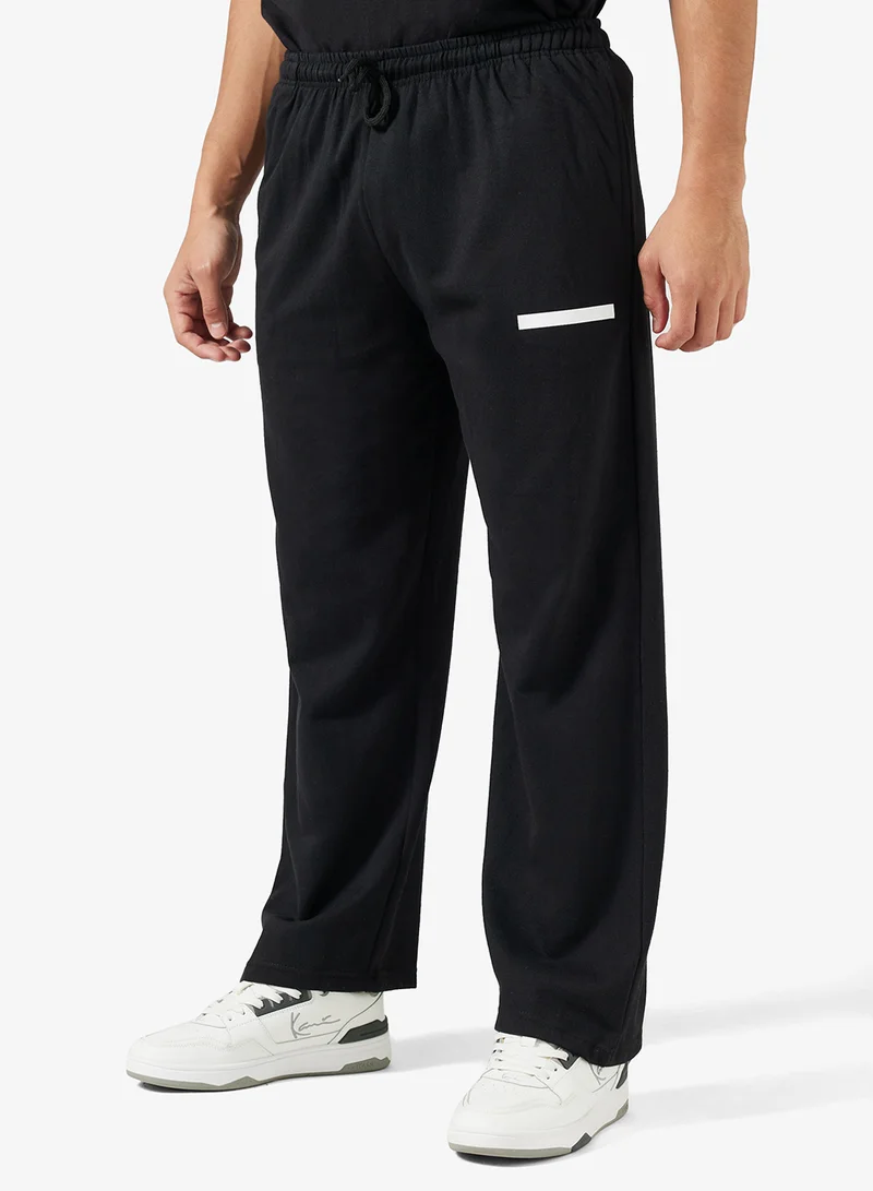 Seventy Five Basics Minimalist Stripe Relaxed Joggers