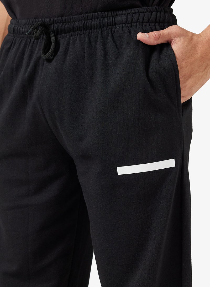 Seventy Five Basics Minimalist Stripe Relaxed Joggers - Image 4